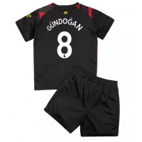 Manchester City Ilkay Gundogan #8 Udebanesæt Børn 2022-23 Kortærmet (+ Korte bukser)